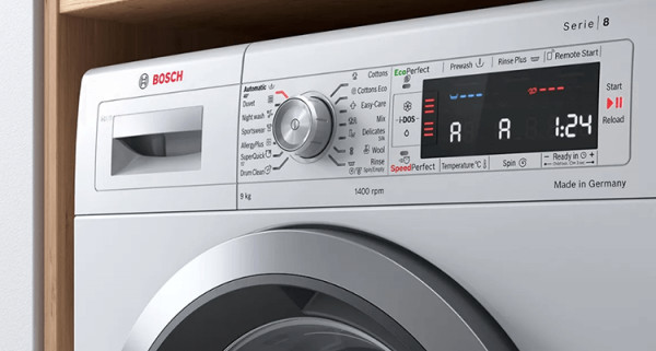 Tổng hợp bảng lỗi máy giặt Bosch thường gặp nhất kèm cách xử lý