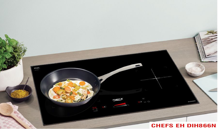 Bếp từ hiện đại với hiệu suất cao