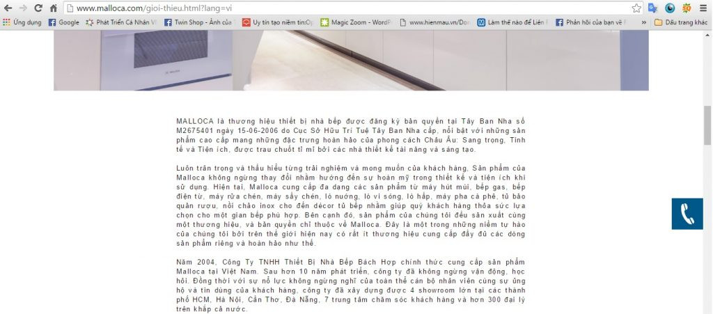 Giới thiệu Malloca