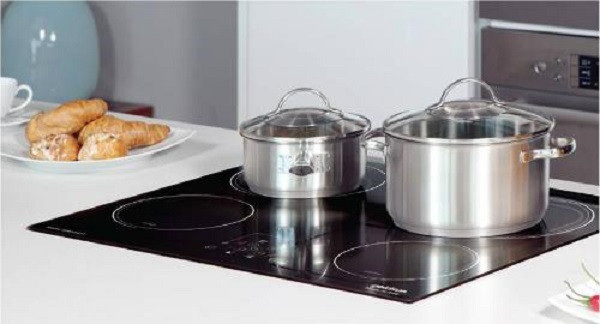 Hình ảnh minh họa bếp hồng ngoại không phát hiện dụng cụ nấu