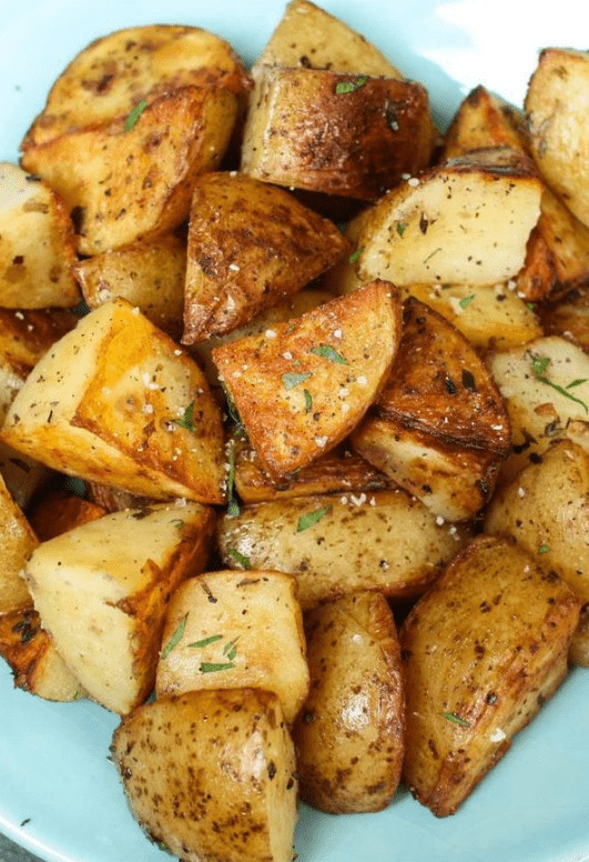 Khoai tây và tỏi nấu sous vide