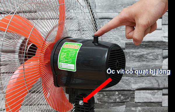 Kiểm tra cổ quạt để giảm tiếng ồn