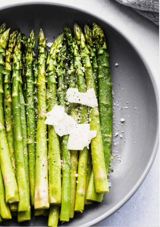 Măng tây nấu sous vide