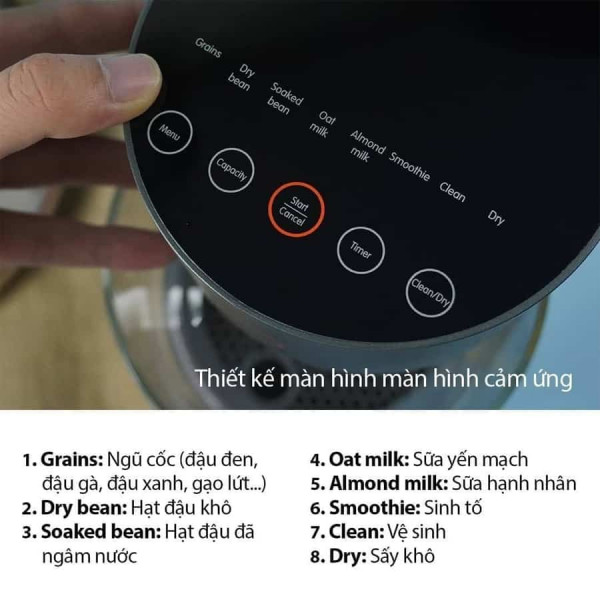 Máy làm sữa hạt Medion nhập khẩu Đức