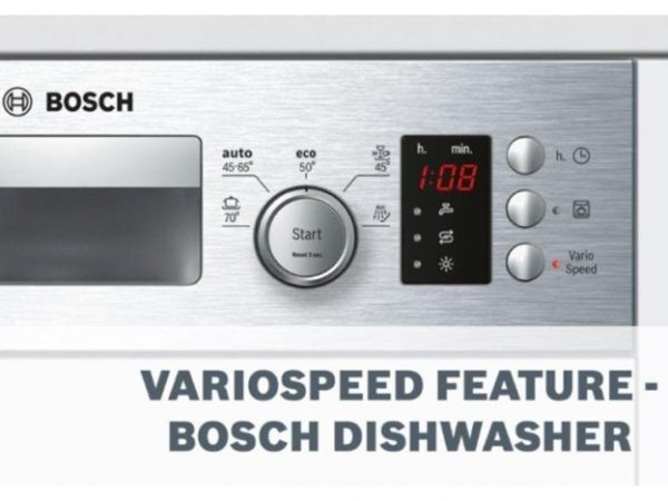 Nguyên lý hoạt động của công nghệ VarioSpeed trên máy rửa bát Bosch