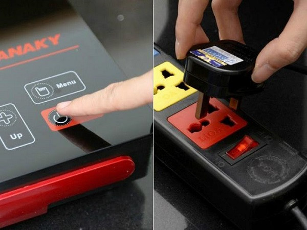 Rút điện bếp từ