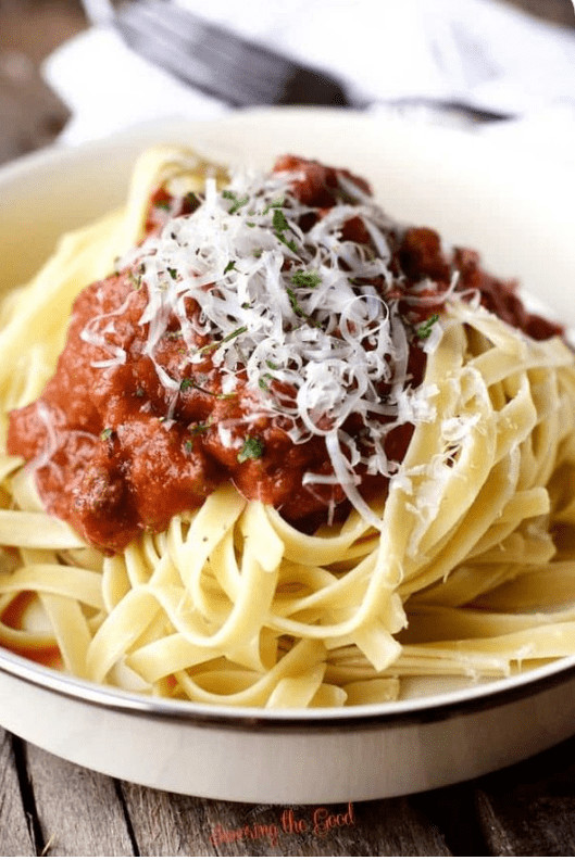 Sốt bolognese sous vide