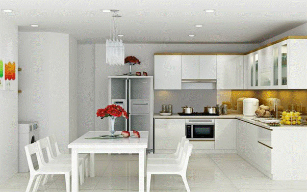 Thiết bị âm tường giúp tiết kiệm diện tích cho căn bếp