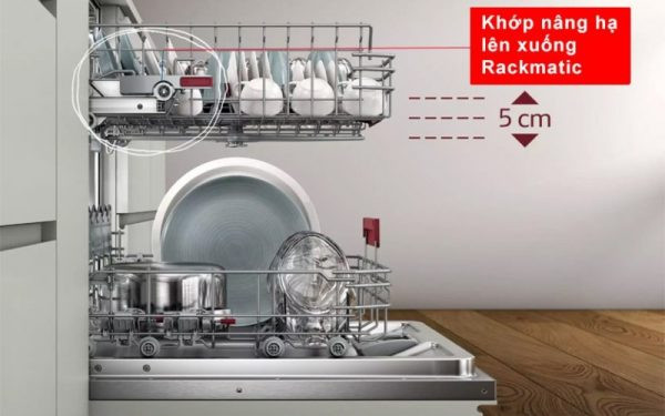 Tiện ích tối đa nhờ công nghệ RackMatic hiện đại