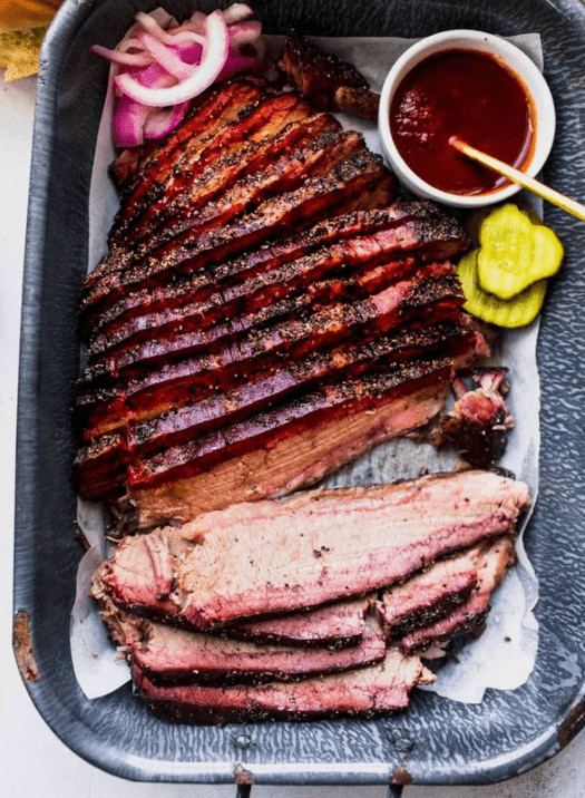 Ức bò nấu sous vide