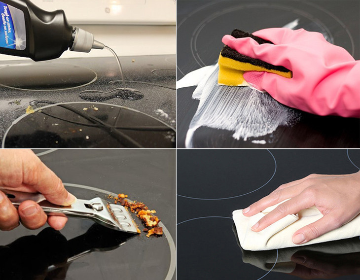 vệ sinh bếp từ