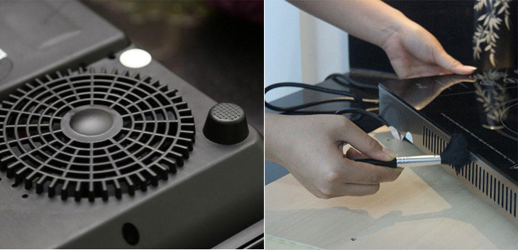 vệ sinh bếp từ